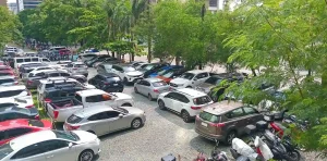 An Image of Upark Parking Facility in Sapphire Road in Pasig City.